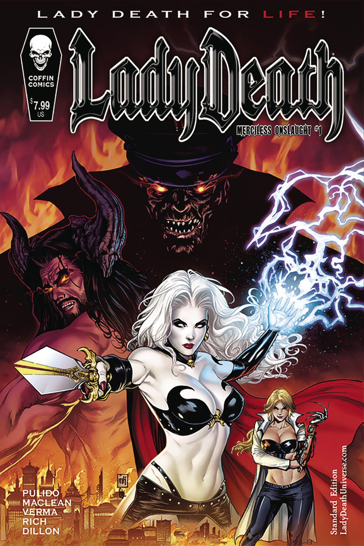 Coffin Comics COMIC BOOK Lady Death: Merciless Onslaught #1 - CVR A (VF/NM)