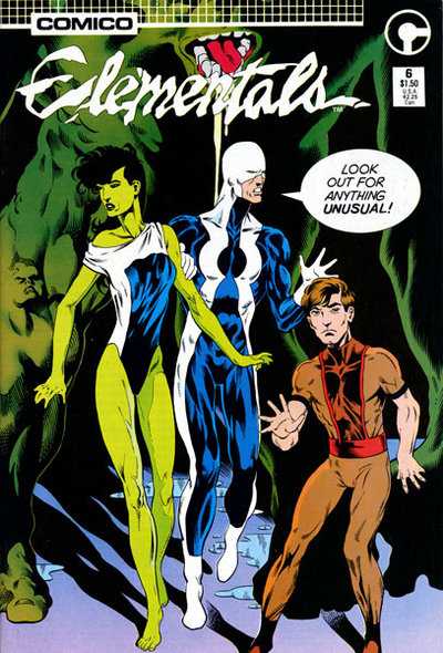 Comico COMIC BOOK Elementals #6 (FN/VF)