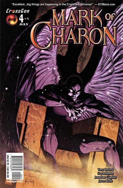 Crossgen COMIC BOOK Mark of Charon #4 - CVR A (VF)