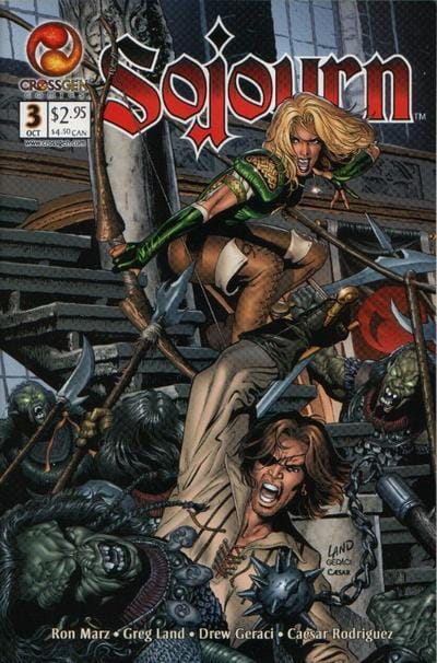 Crossgen COMIC BOOK Sojourn #3 - CVR A (VF/NM)