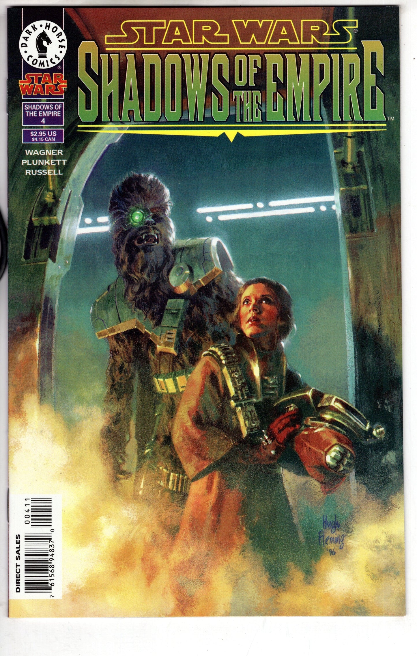 Dark Horse COMIC BOOK Star Wars: Shadows of the Empire (1996 series) #4 [Direct Sales]