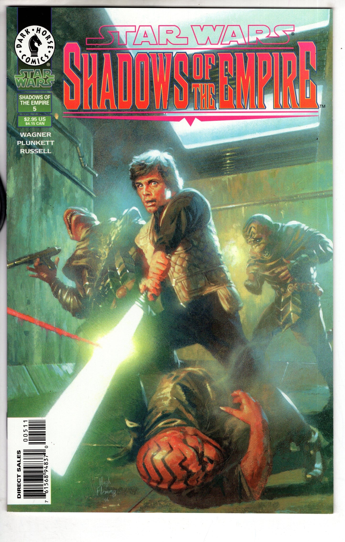 Dark Horse COMIC BOOK Star Wars: Shadows of the Empire (1996 series) #5 [Direct Sales]