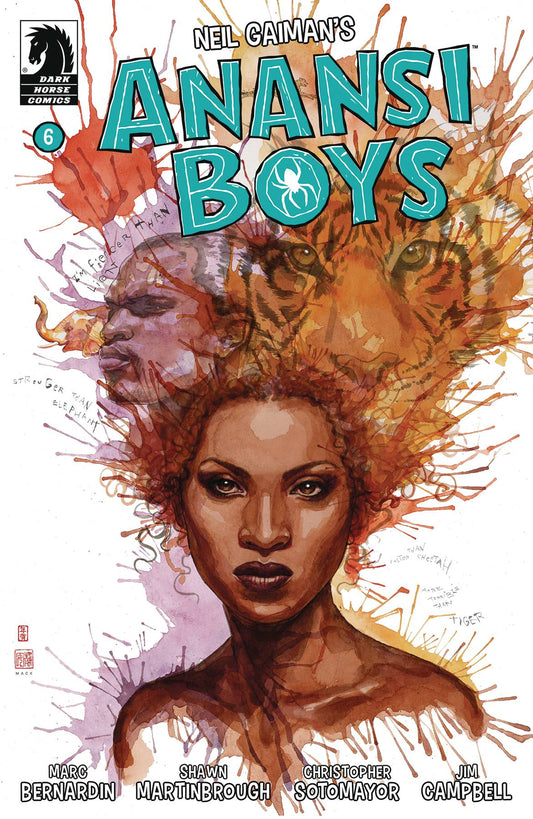 DARK HORSE COMICS COMIC BOOK ANANSI BOYS I #6 CVR A MACK