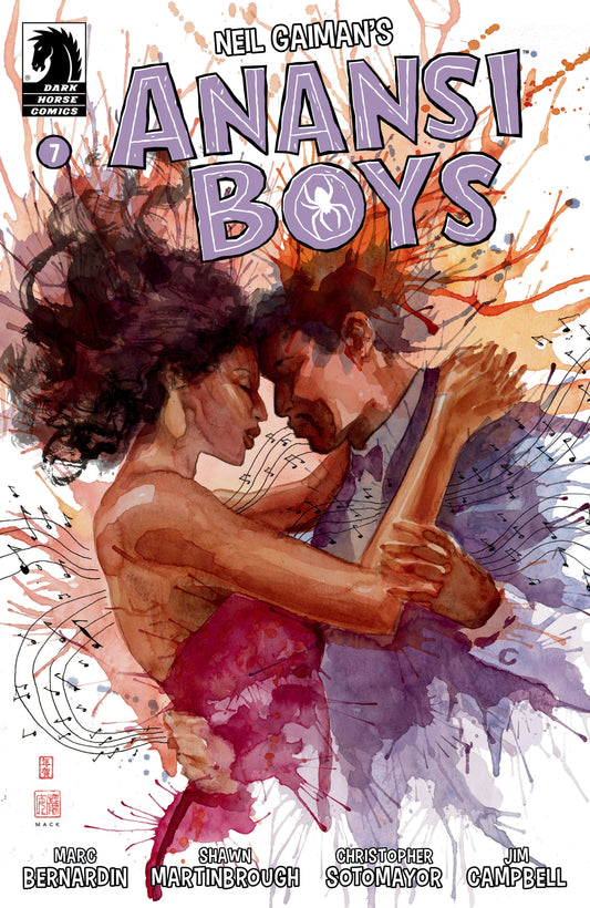 DARK HORSE COMICS COMIC BOOK Anansi Boys I #7 (Cover A) (David Mack)
