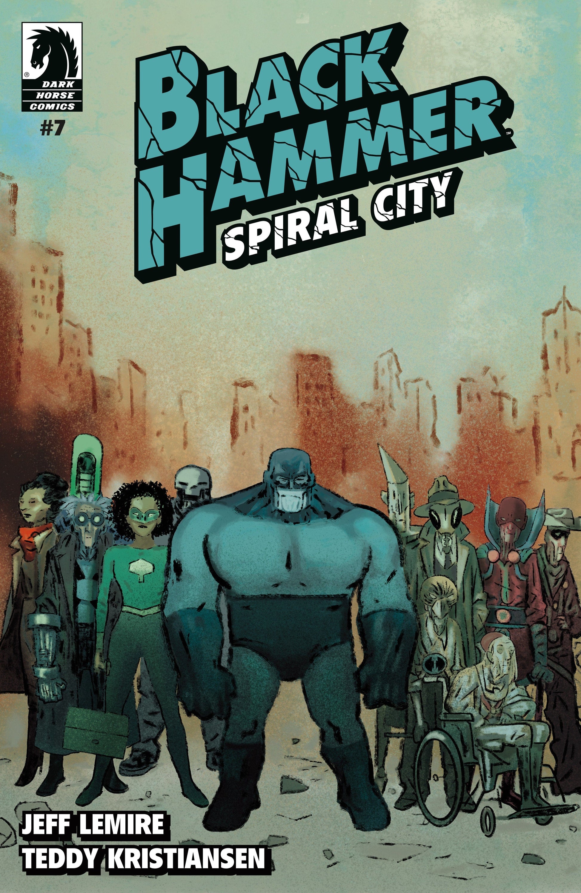 Dark Horse Comics COMIC BOOK Black Hammer: Spiral City #7 (CVR A) (Teddy Kristiansen)