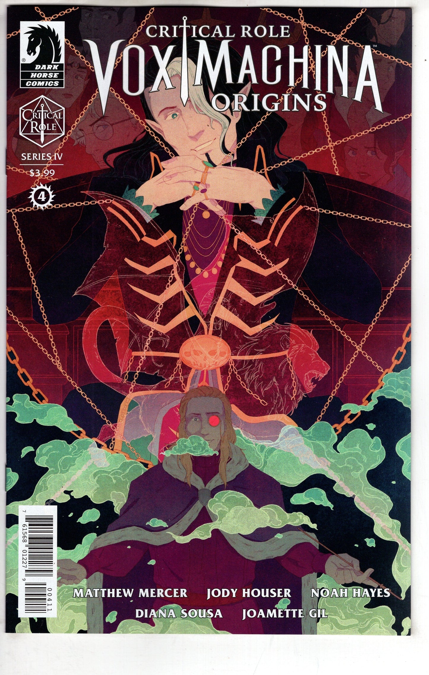 DARK HORSE COMICS COMIC BOOK CRITICAL ROLE VOX MACHINA ORIGINS IV #4