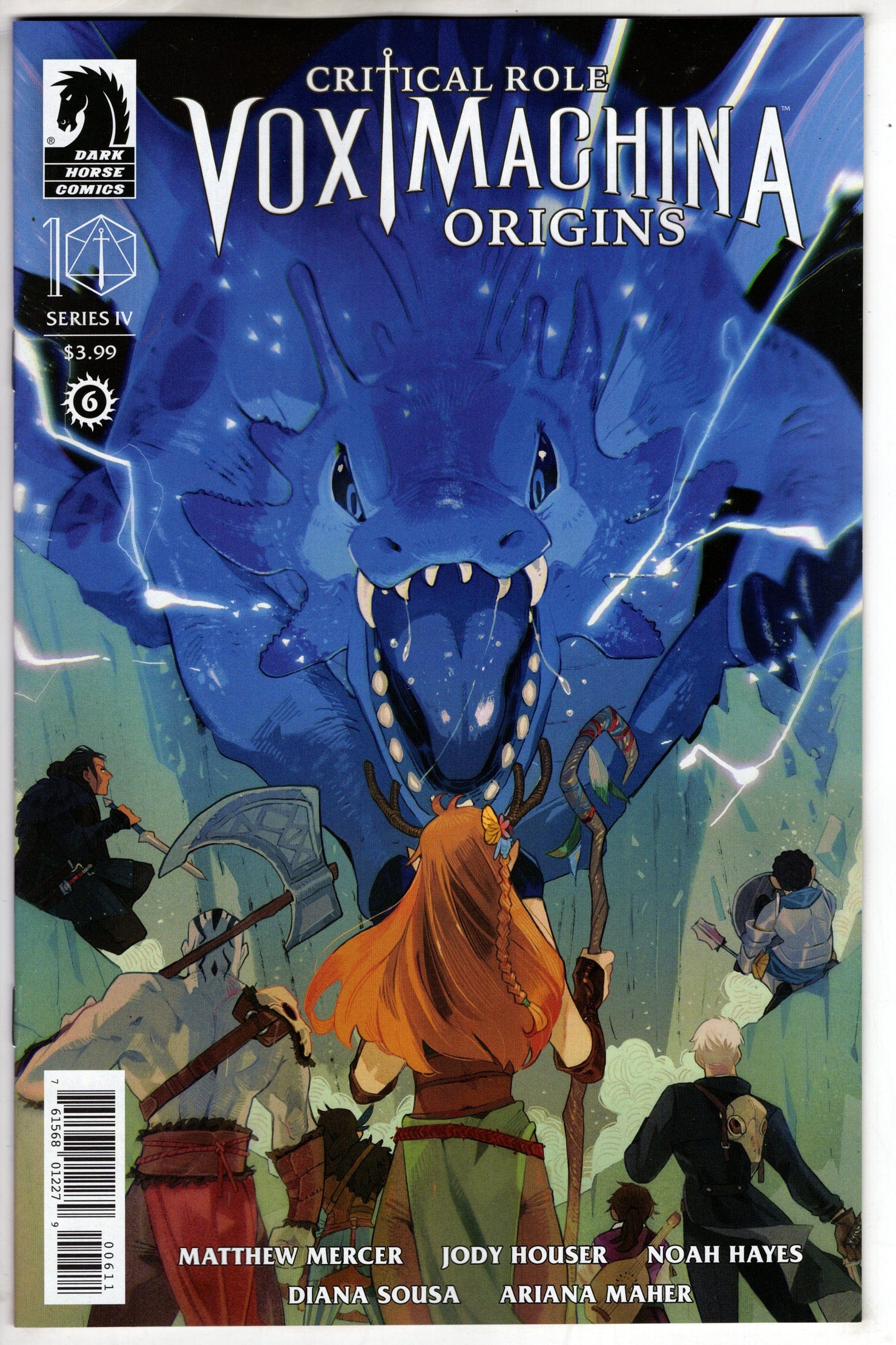Dark Horse Comics COMIC BOOK Critical Role: Vox Machina Origins IV #6 (CVR A) (Jo Mi-Gyeong)