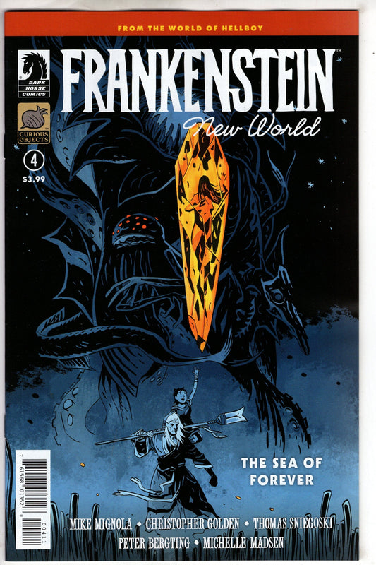 Dark Horse Comics COMIC BOOK Frankenstein: New World--The Sea of Forever #4 (CVR A) (Peter Bergting)
