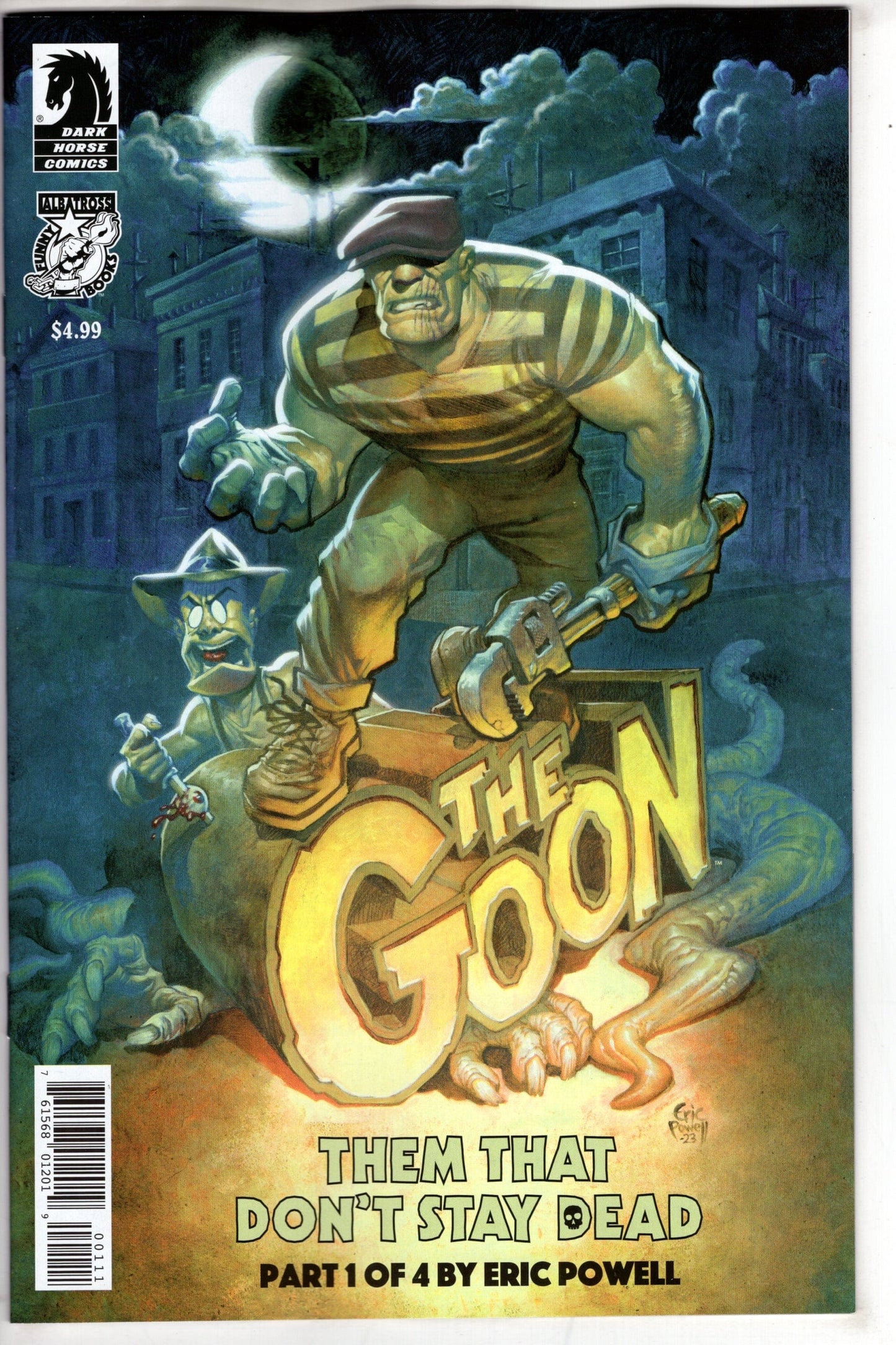 DARK HORSE COMICS COMIC BOOK GOON THEM THAT DONT STAY DEAD #1 CVR A POWELL (MR)
