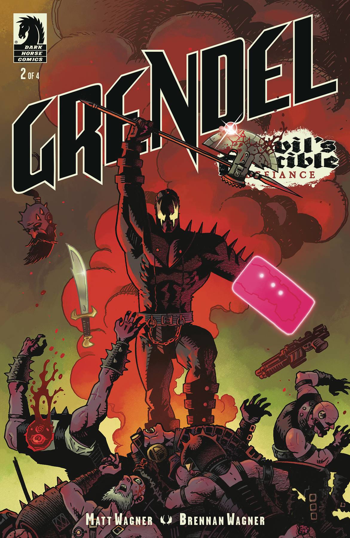 DARK HORSE COMICS COMIC BOOK GRENDEL DEVILS CRUCIBLE DEFIANCE #2 CVR A WAGNER