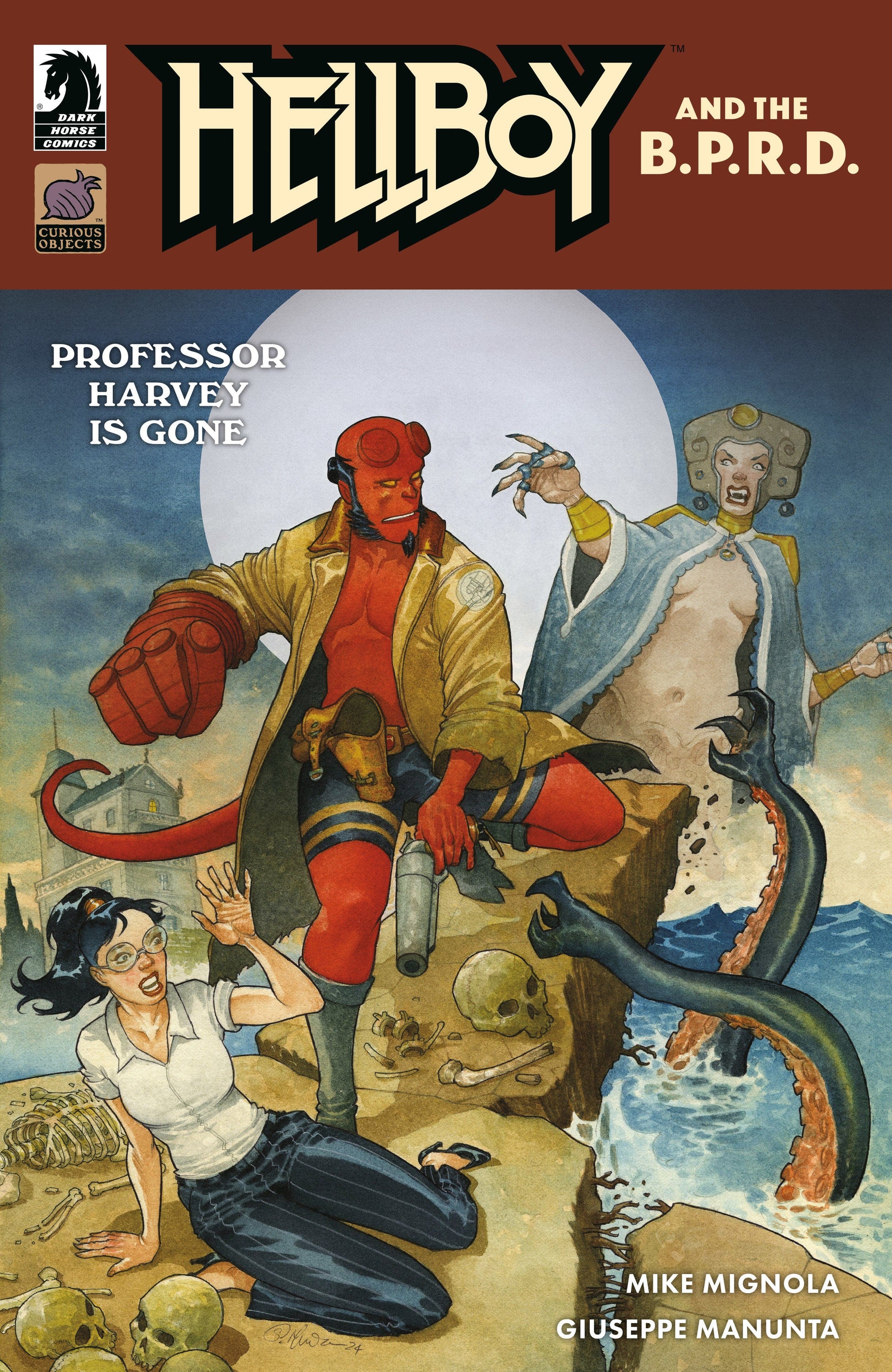 Dark Horse Comics COMIC BOOK Hellboy and the B.P.R.D.: Professor Harvey is Gone one-shot (CVR A) (Giuseppe Manunta)