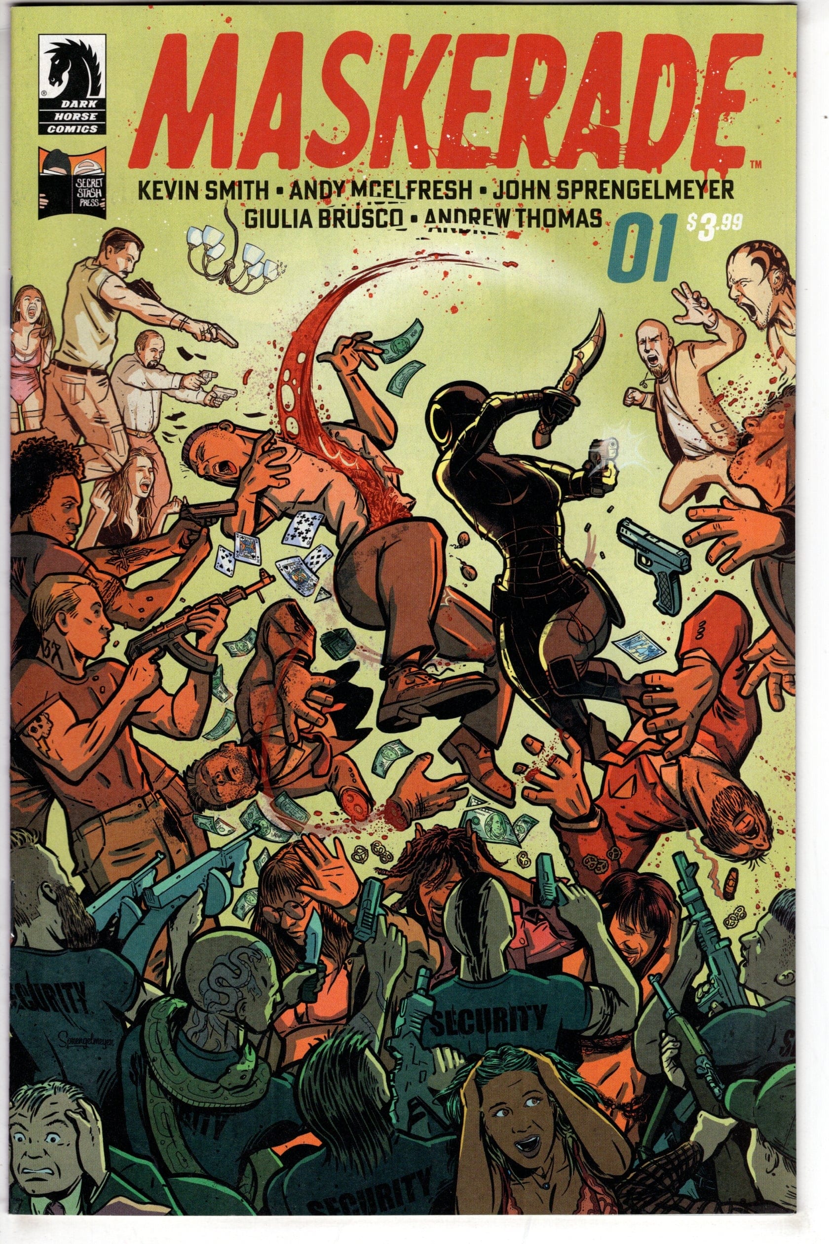 DARK HORSE COMICS COMIC BOOK MASKERADE #1 (OF 4) CVR A  SPRENGELMEYER