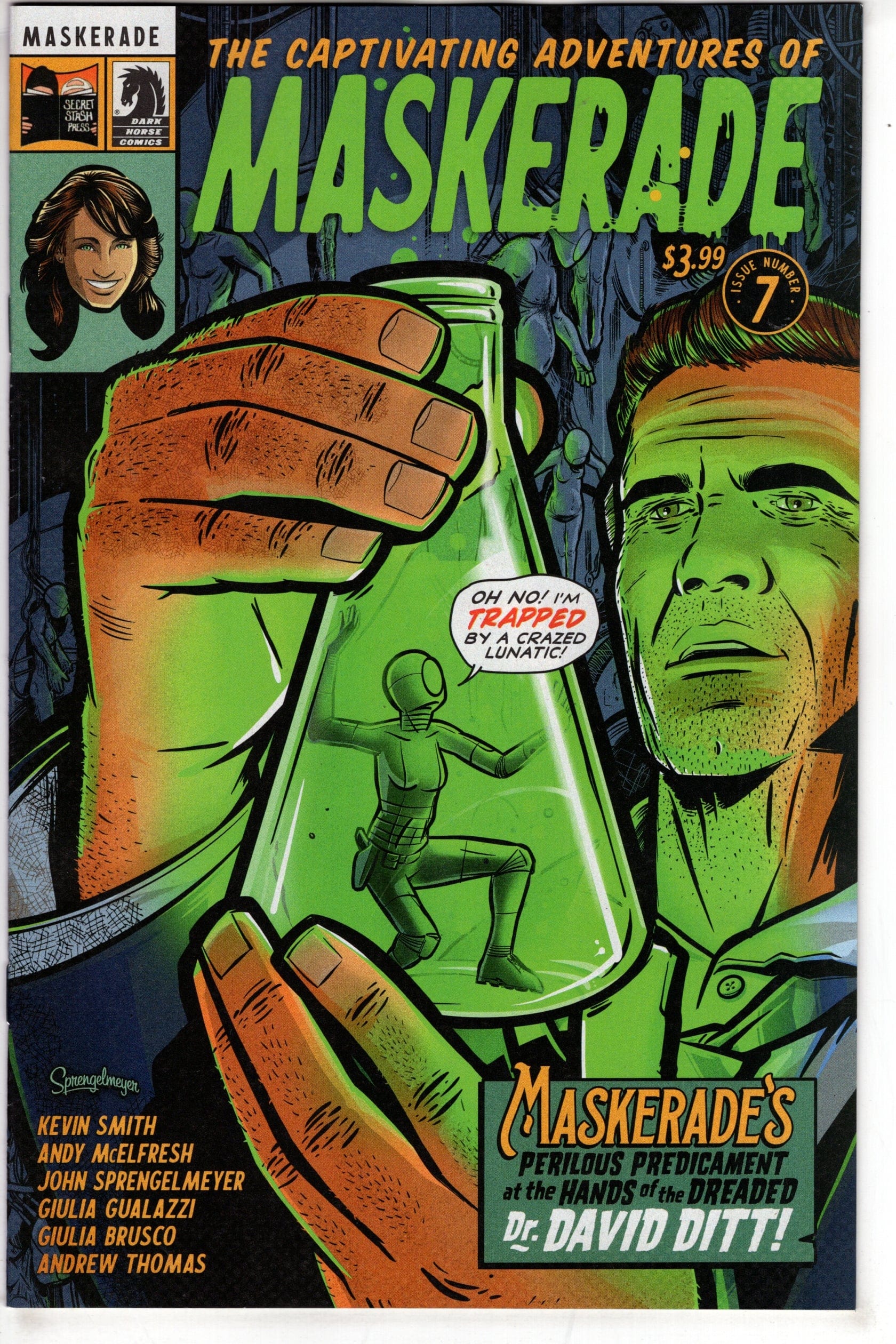 DARK HORSE COMICS COMIC BOOK MASKERADE #7 (OF 8) CVR A SPRENGELMEYER