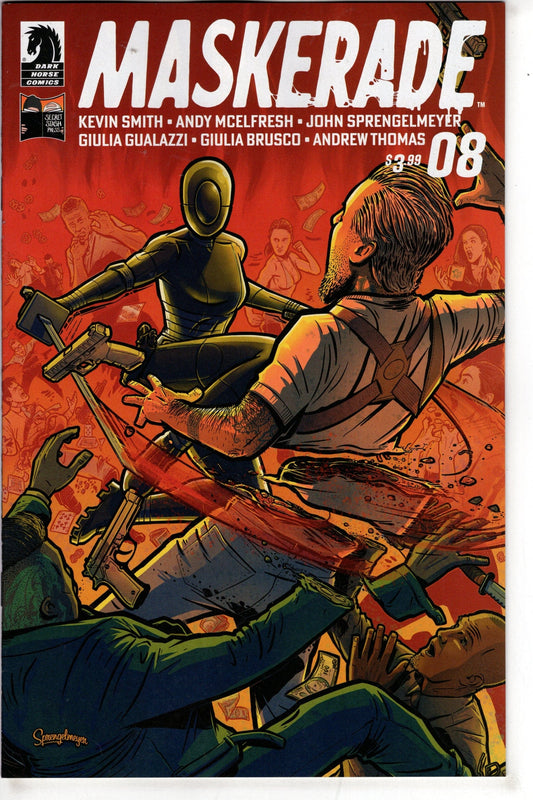 DARK HORSE COMICS COMIC BOOK MASKERADE #8 (OF 8) CVR A SPRENGELMEYER