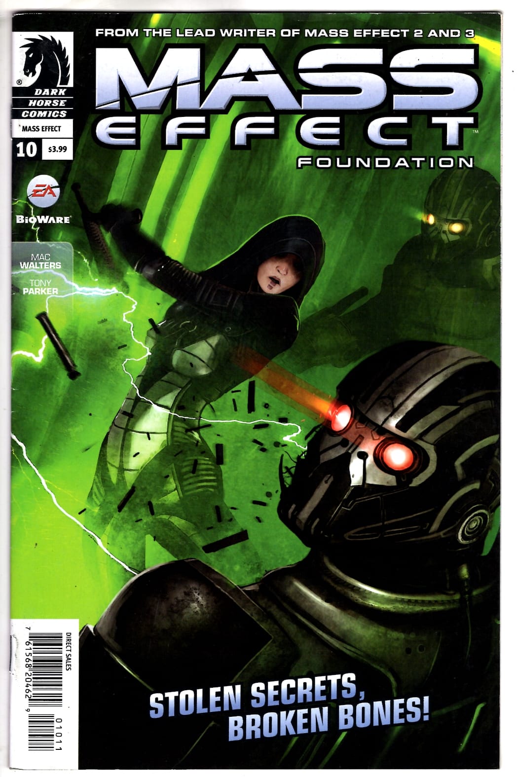 DARK HORSE COMICS COMIC BOOK MASS EFFECT FOUNDATION #10 (FN/VF)