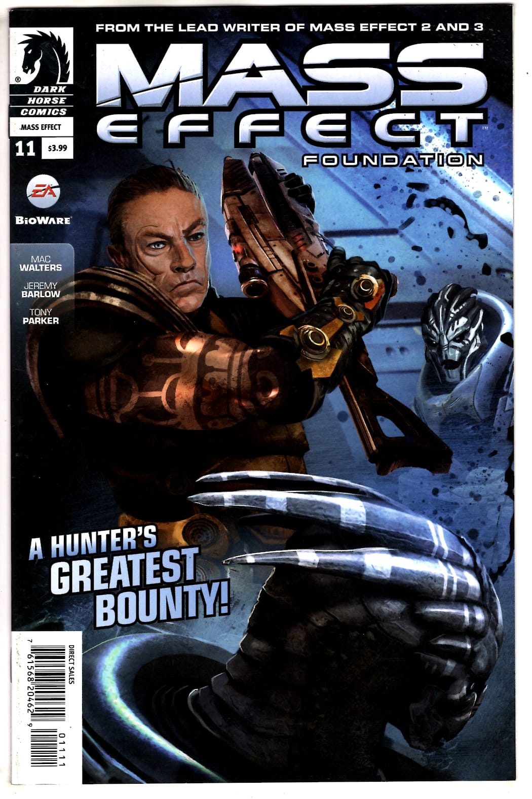 DARK HORSE COMICS COMIC BOOK MASS EFFECT FOUNDATION #11 (FN/VF)