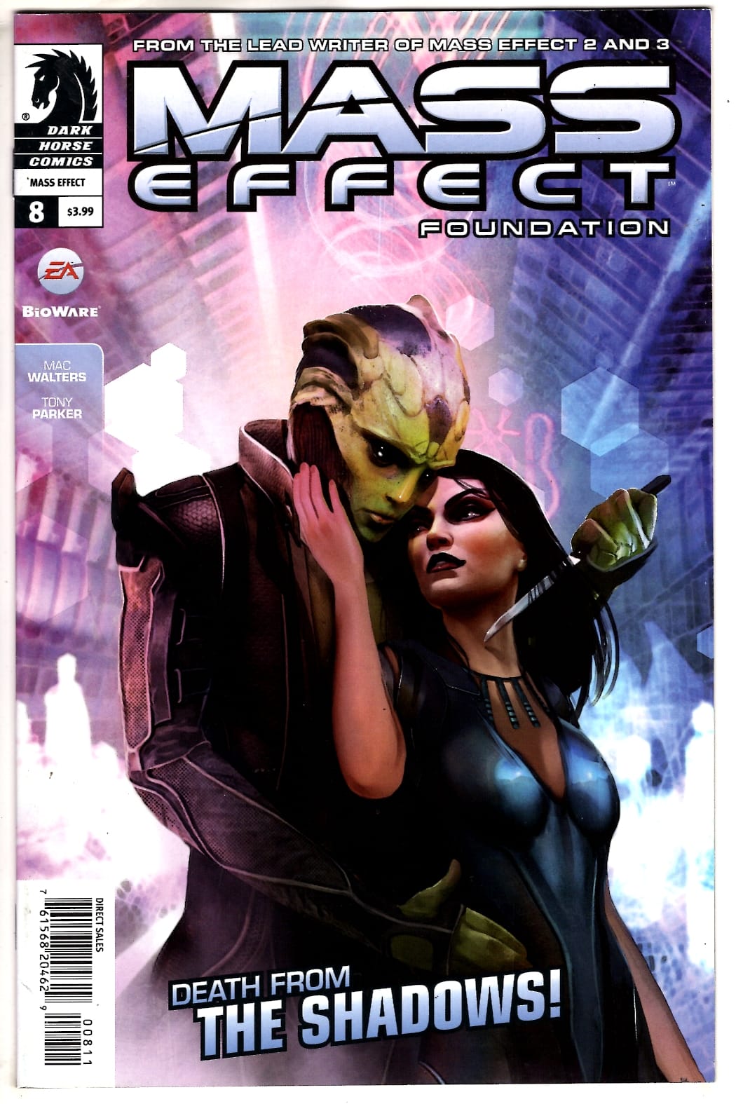 DARK HORSE COMICS COMIC BOOK MASS EFFECT FOUNDATION #8 (FN/VF)