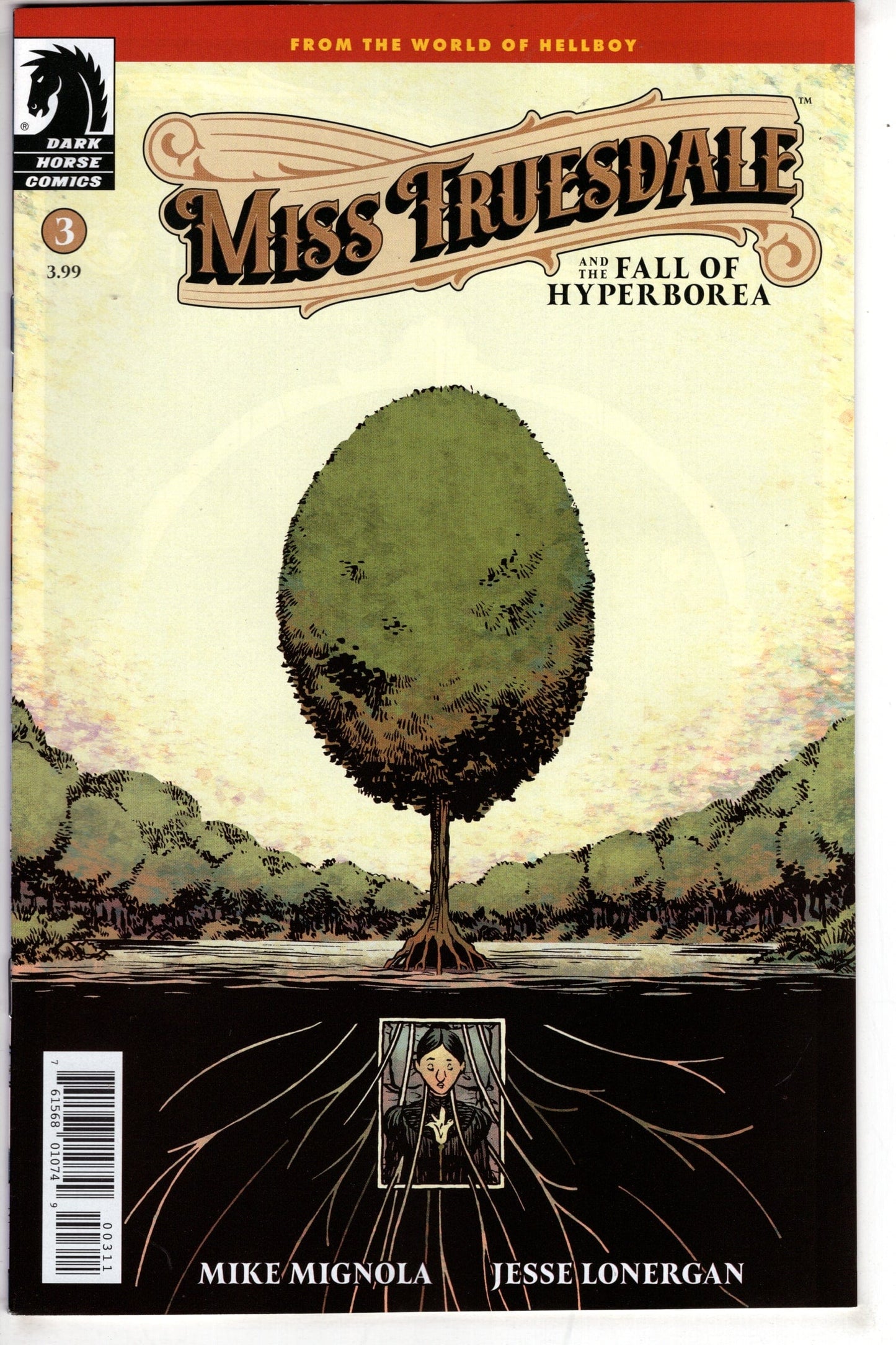 DARK HORSE COMICS COMIC BOOK MISS TRUESDALE &THE FALL OF HYPERBOREA #3 (OF 4) CVR A LONER