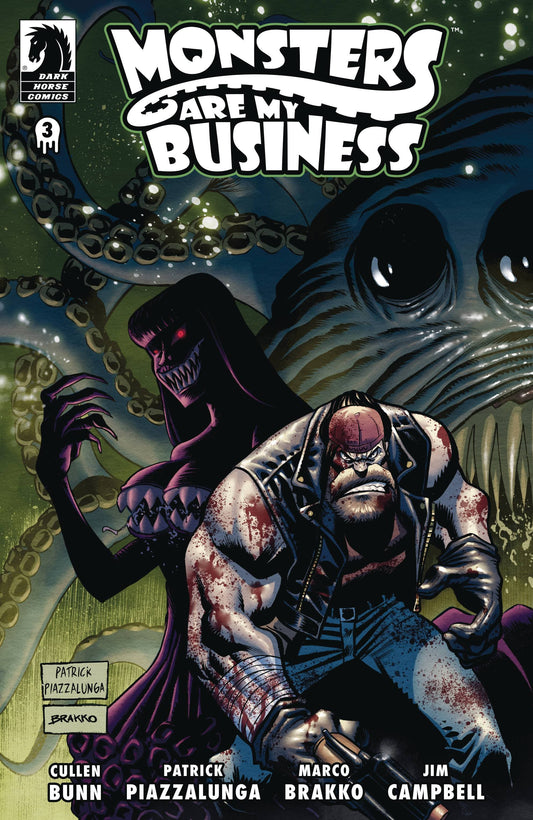 DARK HORSE COMICS COMIC BOOK MONSTERS ARE MY BUSINESS & BUSINESS IS BLOODY #3