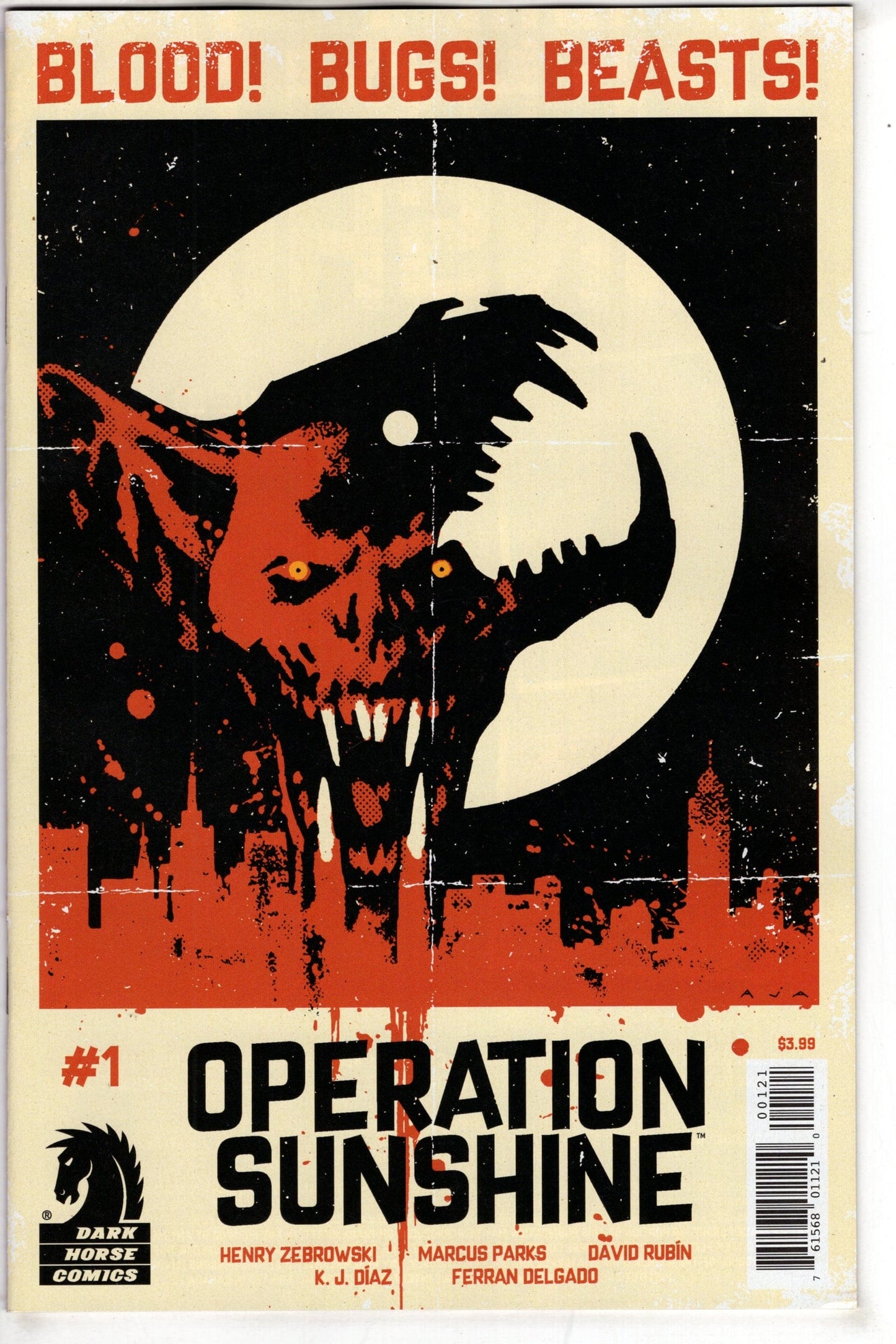 DARK HORSE COMICS COMIC BOOK OPERATION SUNSHINE #1 CVR B AJA