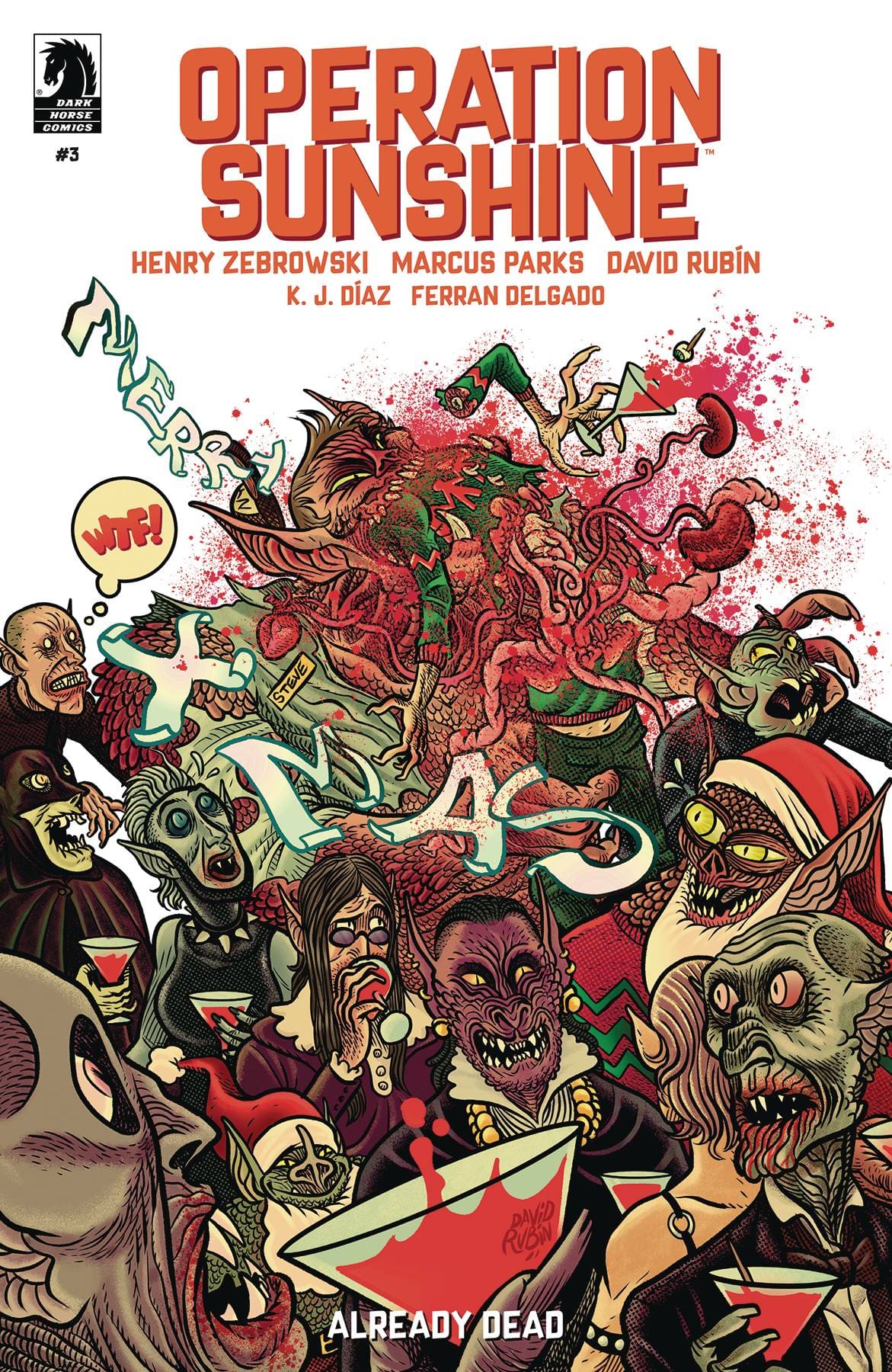 DARK HORSE COMICS COMIC BOOK OPERATION SUNSHINE ALREADY DEAD #3 CVR A RUBIN