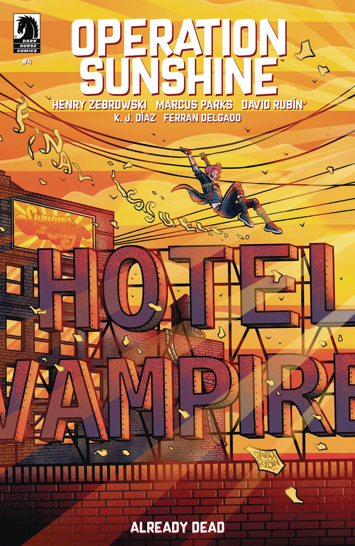 DARK HORSE COMICS COMIC BOOK OPERATION SUNSHINE ALREADY DEAD #4 CVR A RUBIN