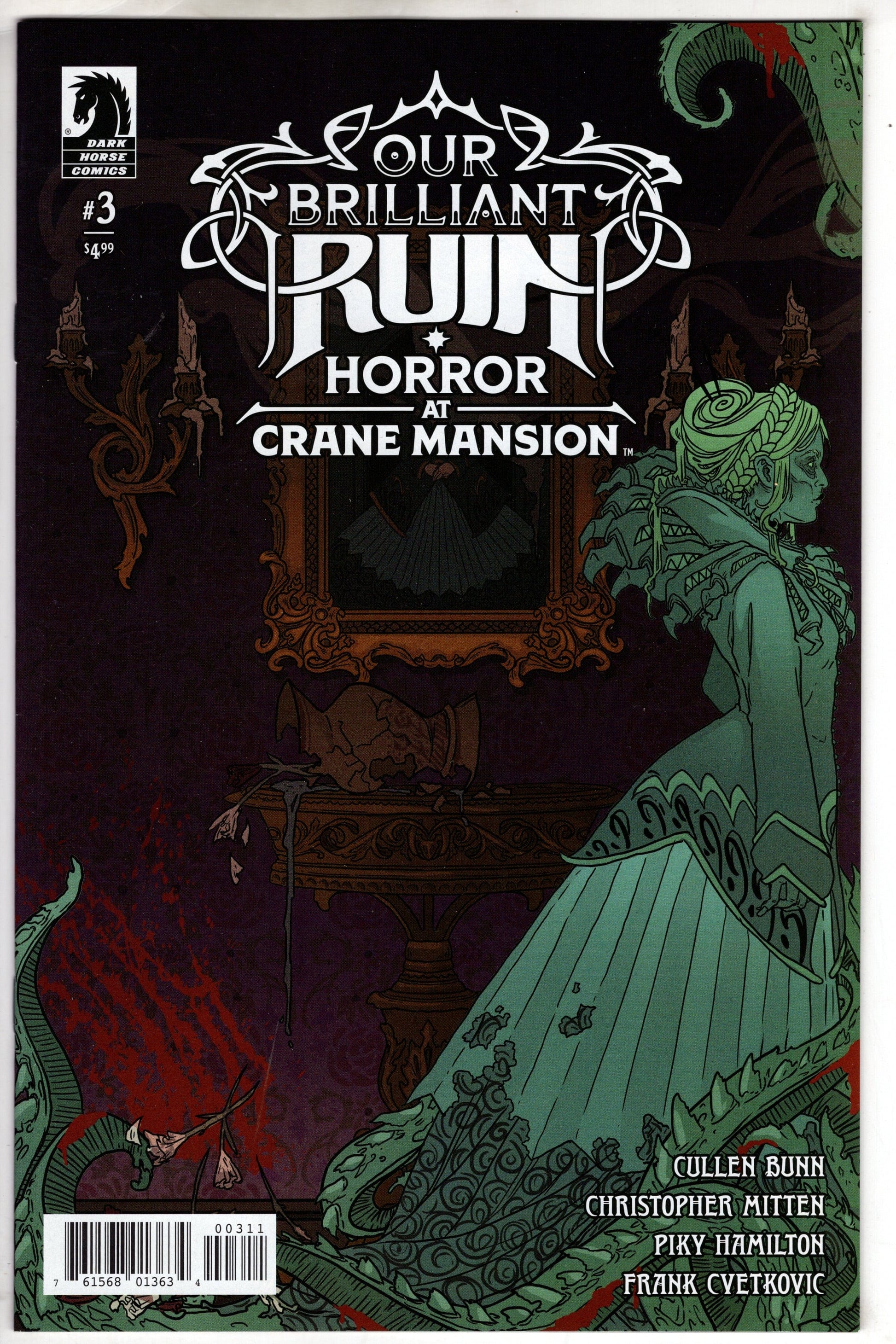 Dark Horse Comics COMIC BOOK Our Brilliant Ruin: Horror at Crane Mansion #3 (CVR A) (Helen Mask)