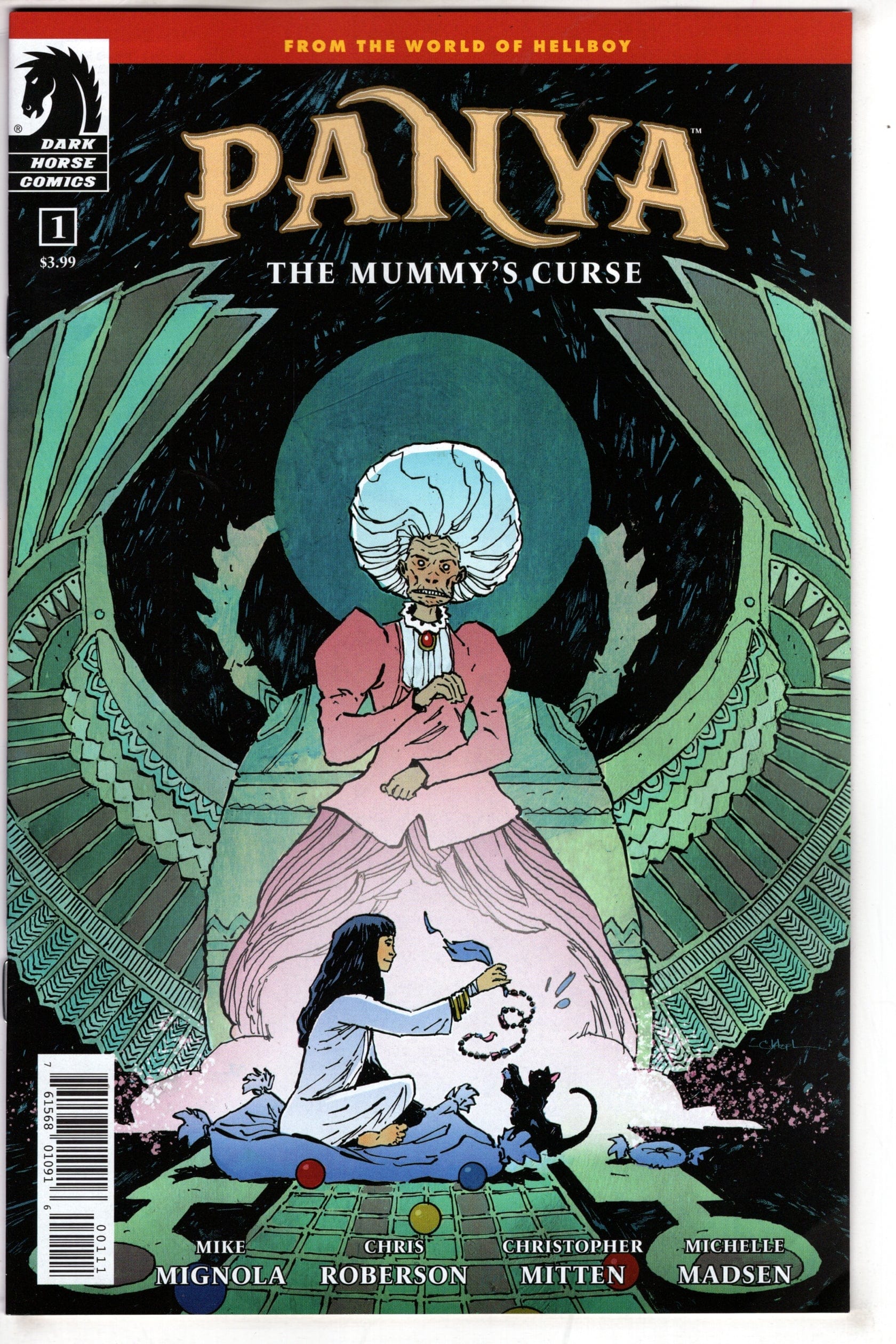 DARK HORSE COMICS COMIC BOOK PANYA MUMMYS CURSE #1