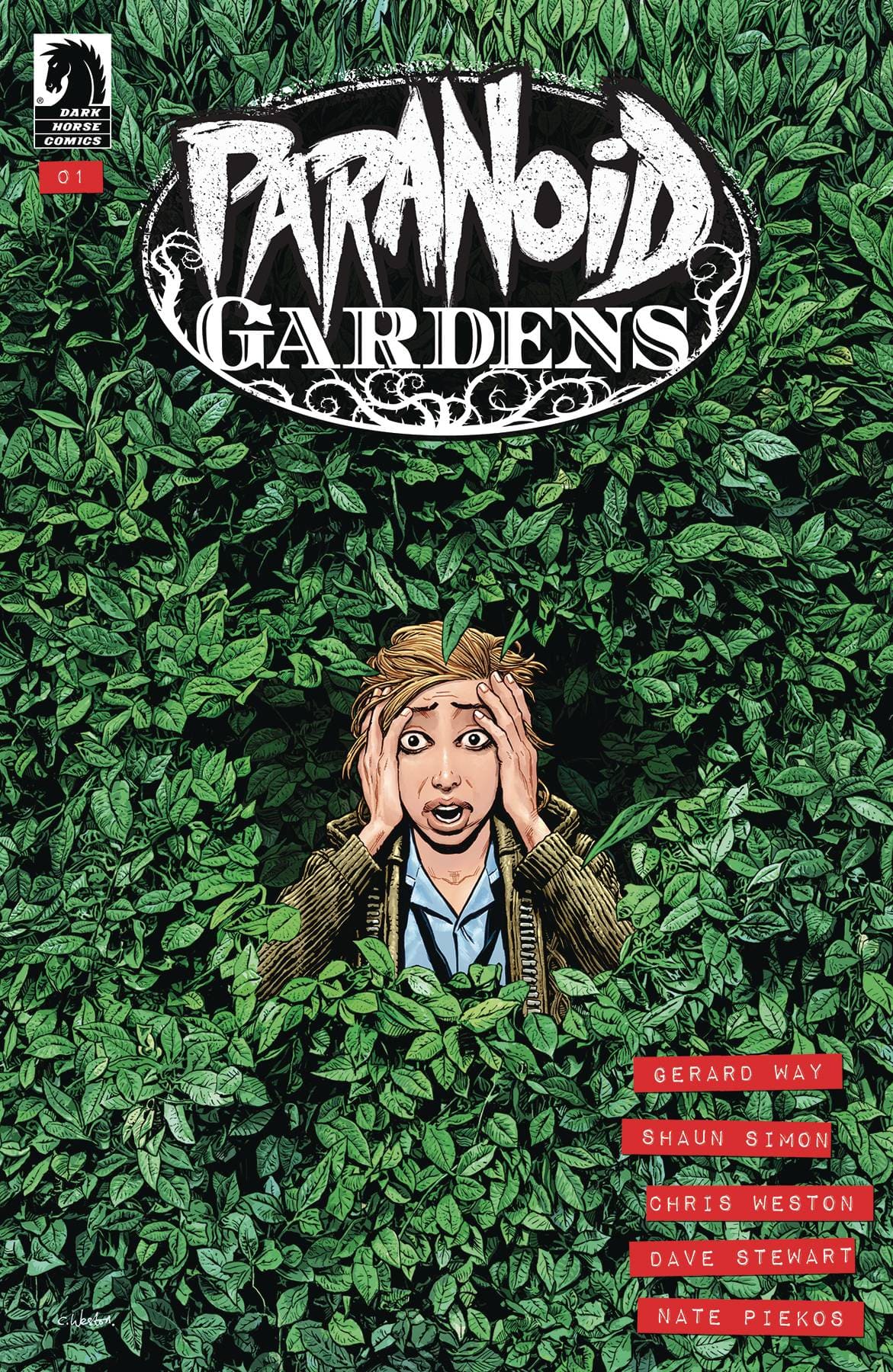 DARK HORSE COMICS COMIC BOOK PARANOID GARDENS #1 CVR A WESTON