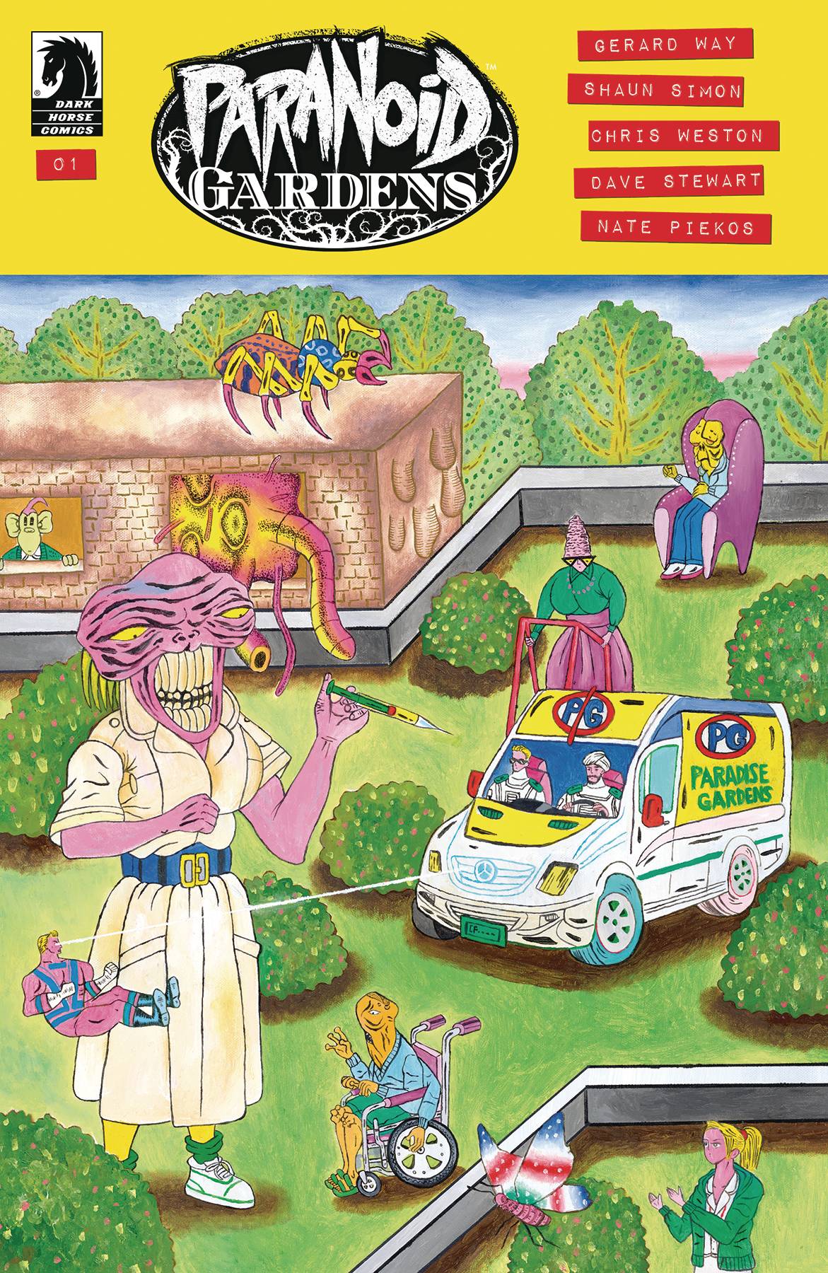 DARK HORSE COMICS COMIC BOOK PARANOID GARDENS #1 CVR B MOTOHIRO