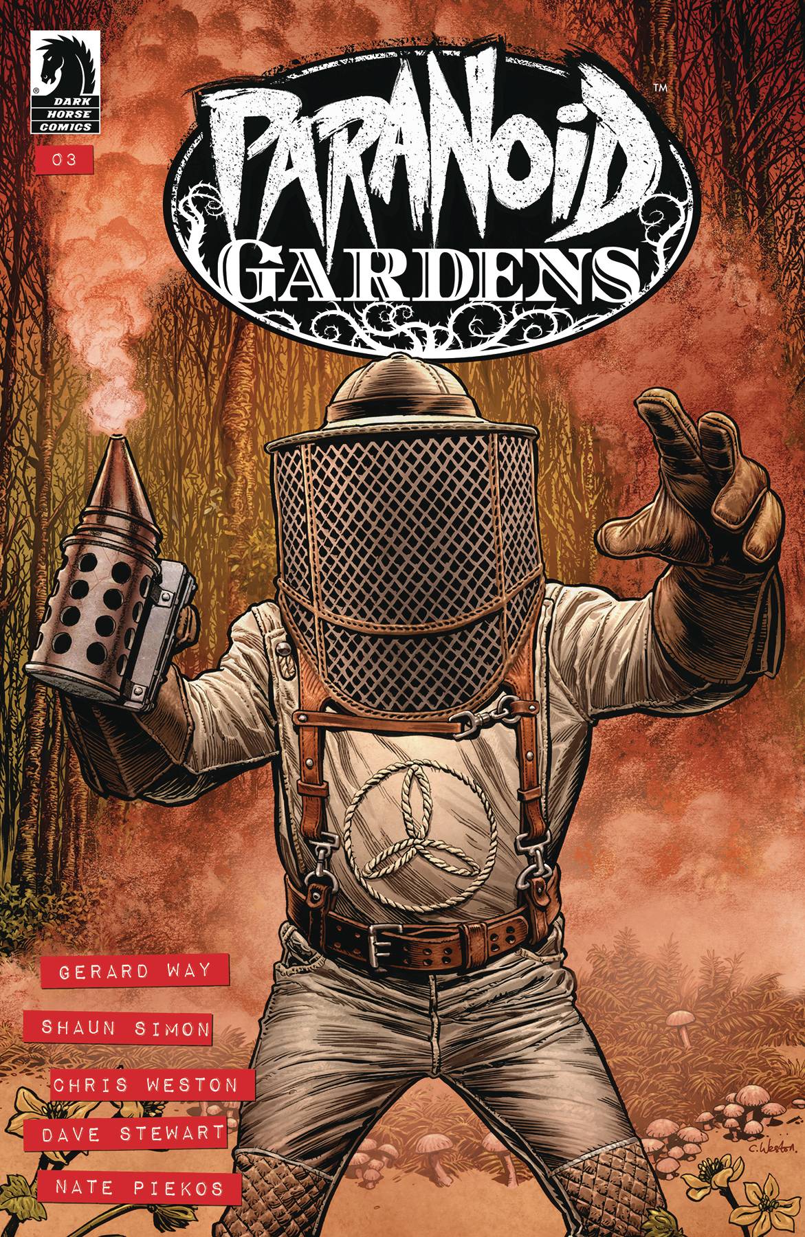 DARK HORSE COMICS COMIC BOOK PARANOID GARDENS #3 CVR A WESTON
