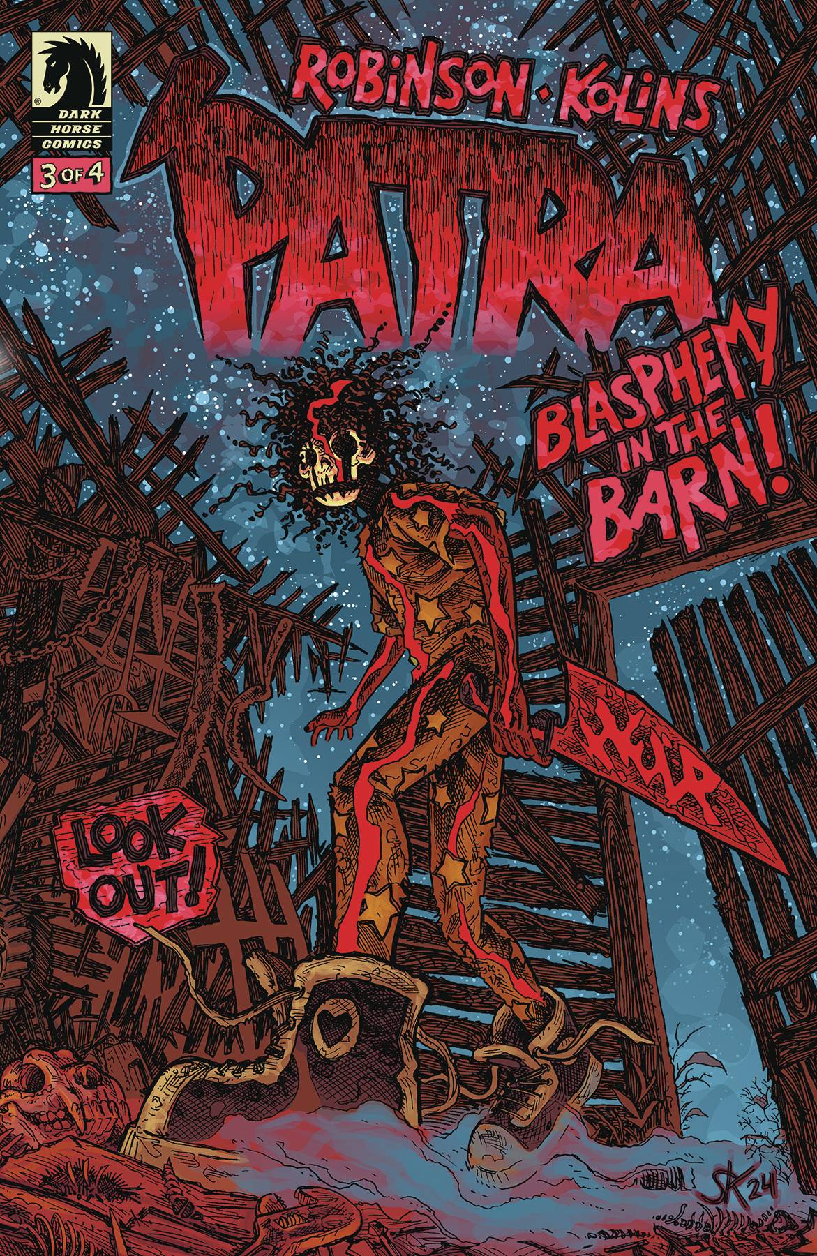 DARK HORSE COMICS COMIC BOOK PATRA #3 CVR A KOLINS