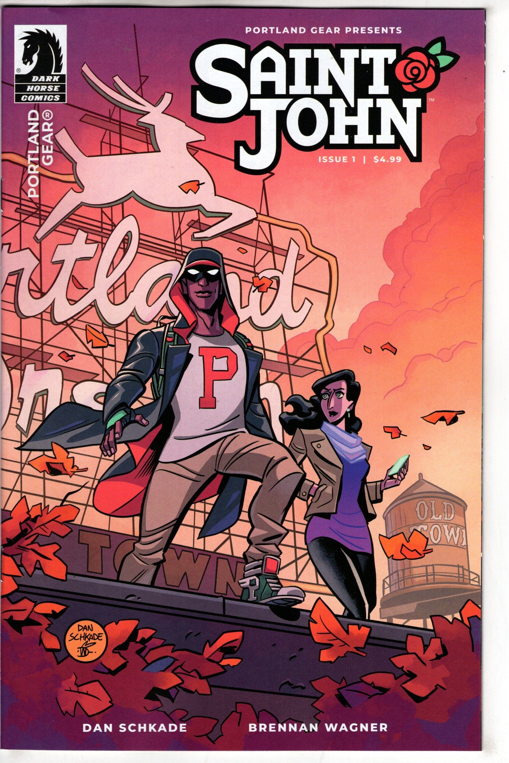 DARK HORSE COMICS COMIC BOOK SAINT JOHN #1 CVR A SCHKADE