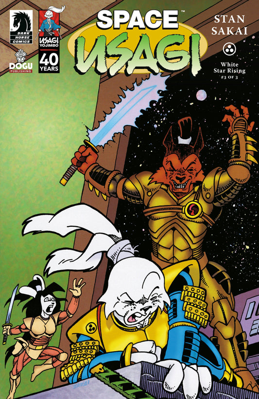 DARK HORSE COMICS COMIC BOOK Space Usagi: White Star Rising #3 (Cover A) (Stan Sakai)