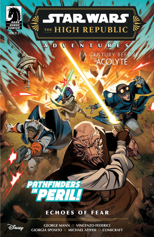 DARK HORSE COMICS COMIC BOOK STAR WARS HIGH REPUBLIC ADV ECHOES OF FEAR #3