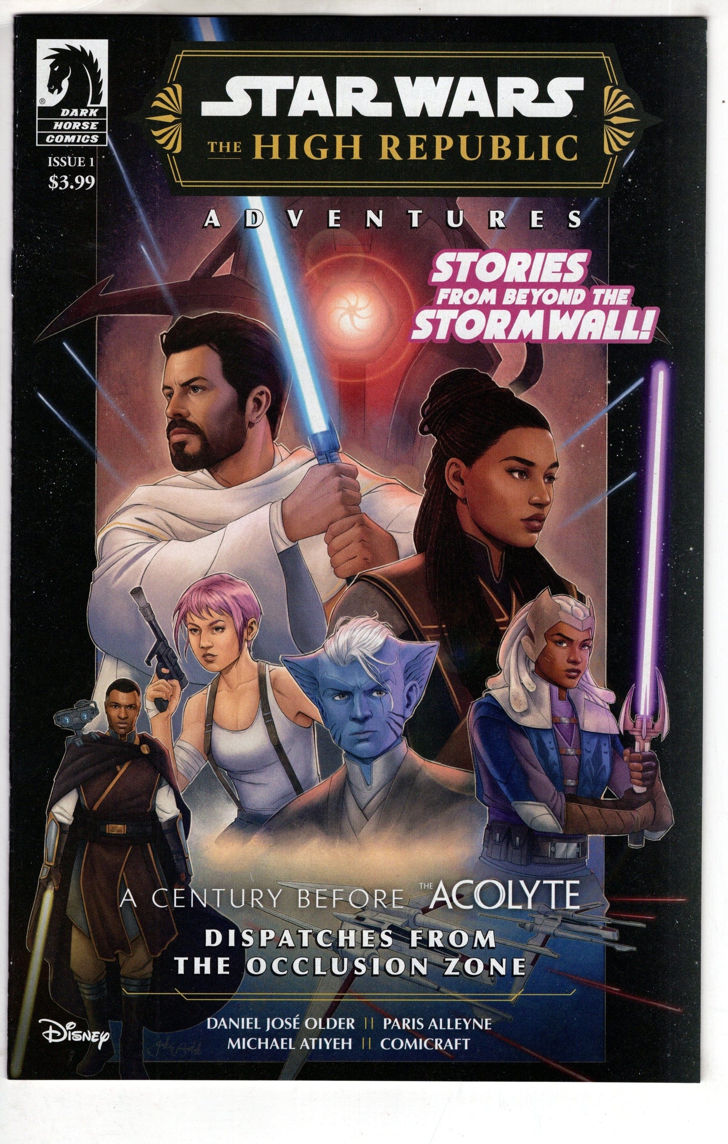 DARK HORSE COMICS COMIC BOOK STAR WARS HIGH REPUBLIC PHASE III DISPATCHES #1