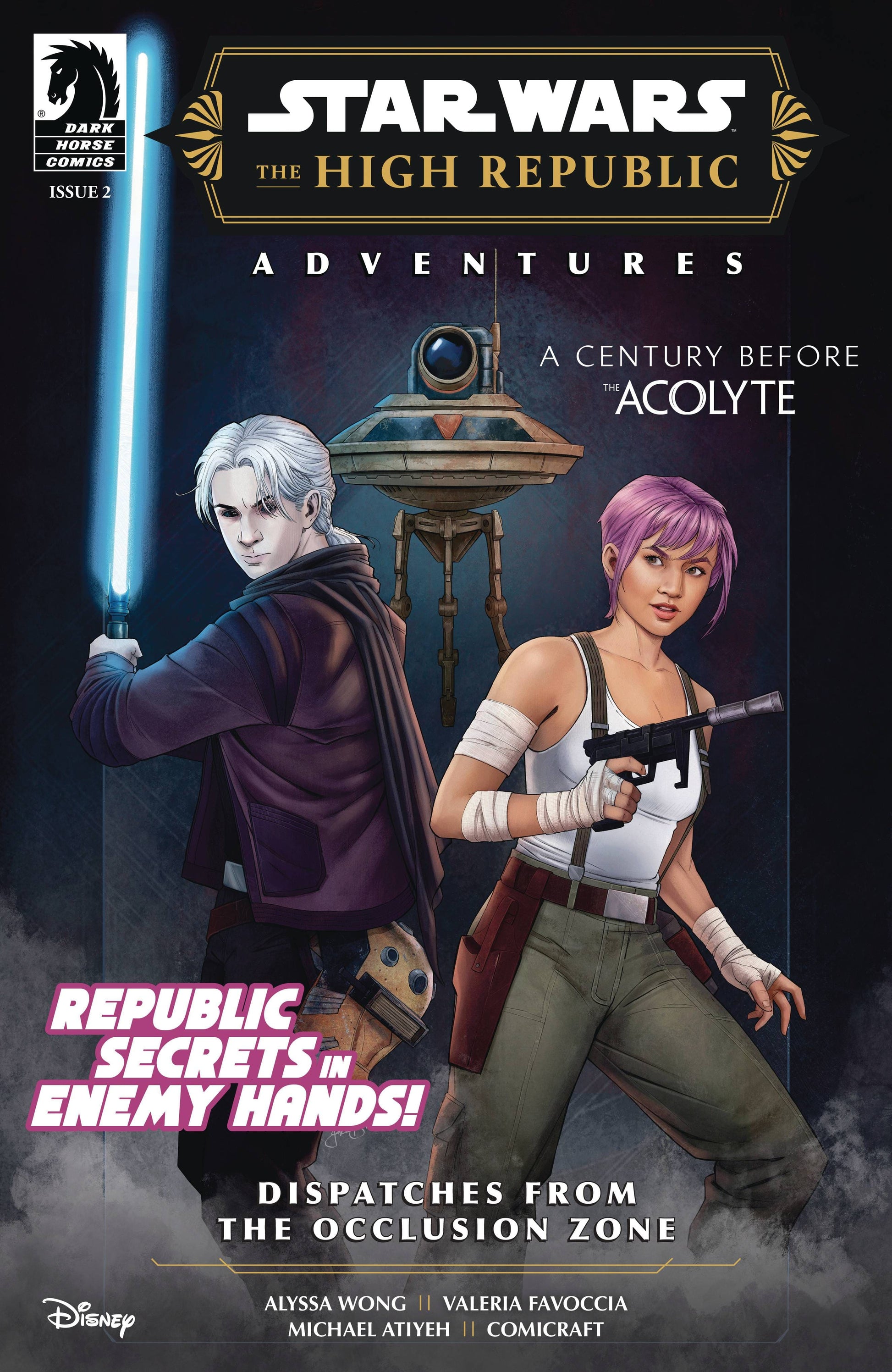 DARK HORSE COMICS COMIC BOOK STAR WARS HIGH REPUBLIC PHASE III DISPATCHES #2