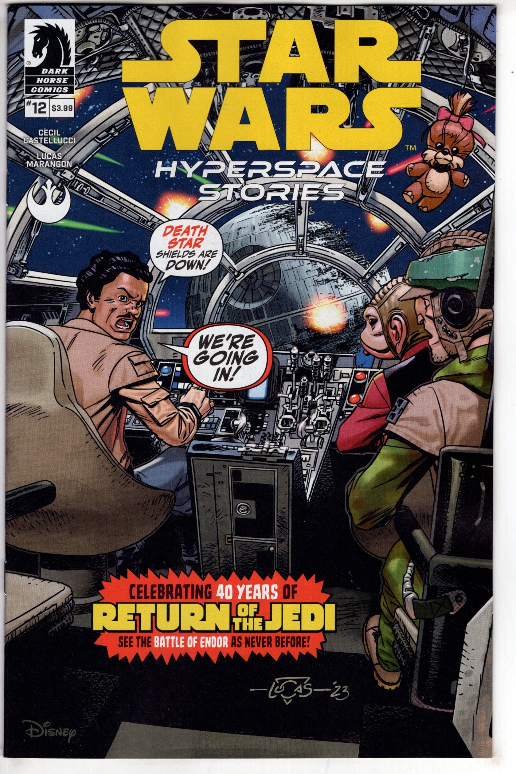 DARK HORSE COMICS COMIC BOOK STAR WARS HYPERSPACE STORIES #12 (OF 12) CVR A MARANGON
