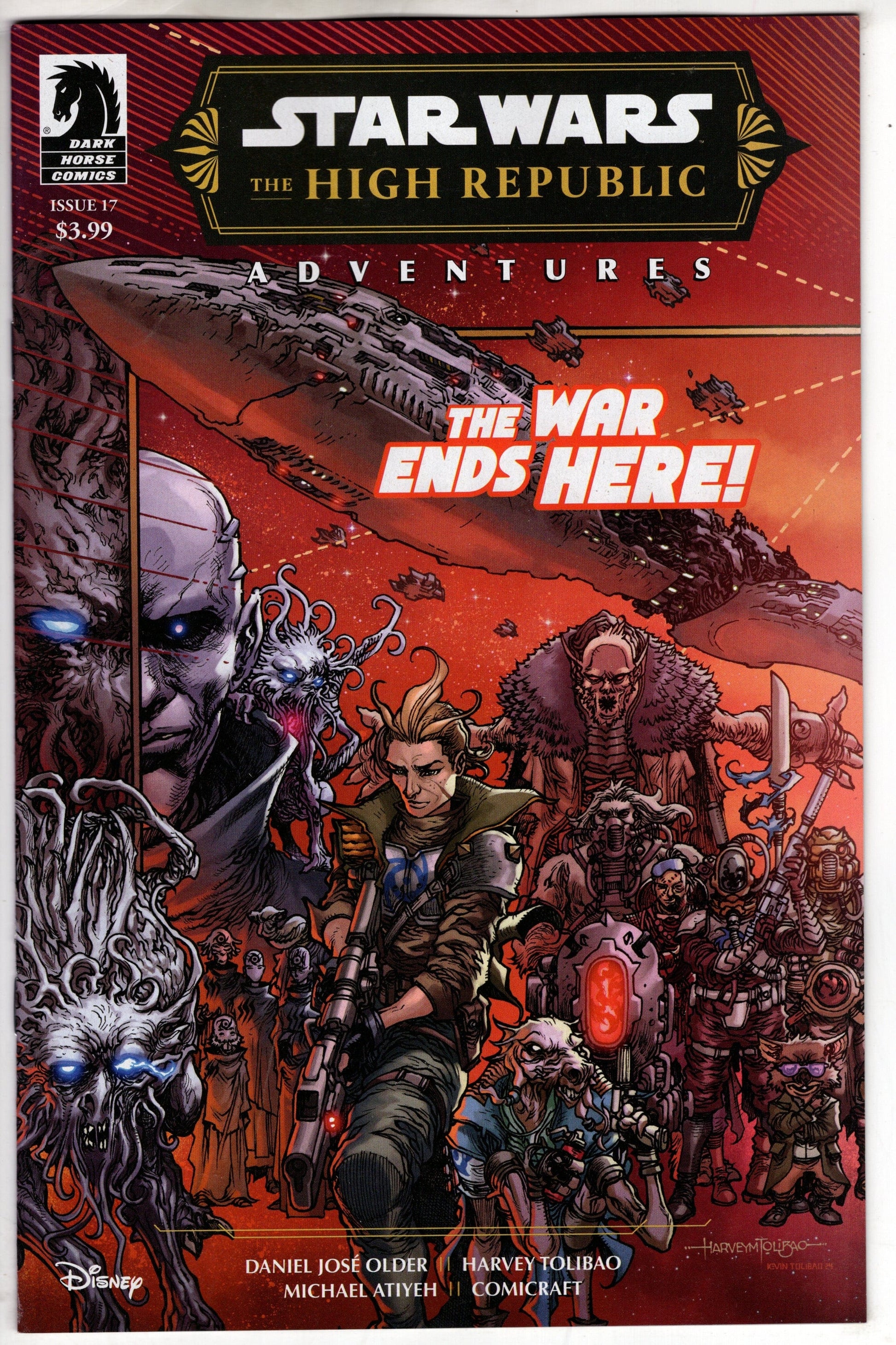 Dark Horse Comics COMIC BOOK Star Wars: The High Republic Adventures Phase III #17 (CVR A) (Harvey Tolibao)