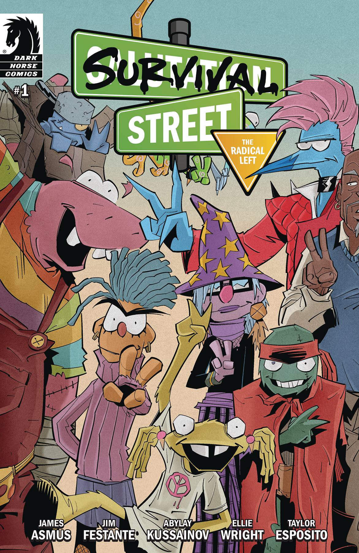 DARK HORSE COMICS COMIC BOOK SURVIVAL STREET RADICAL LEFT #1 CVR A KUSSAINOV