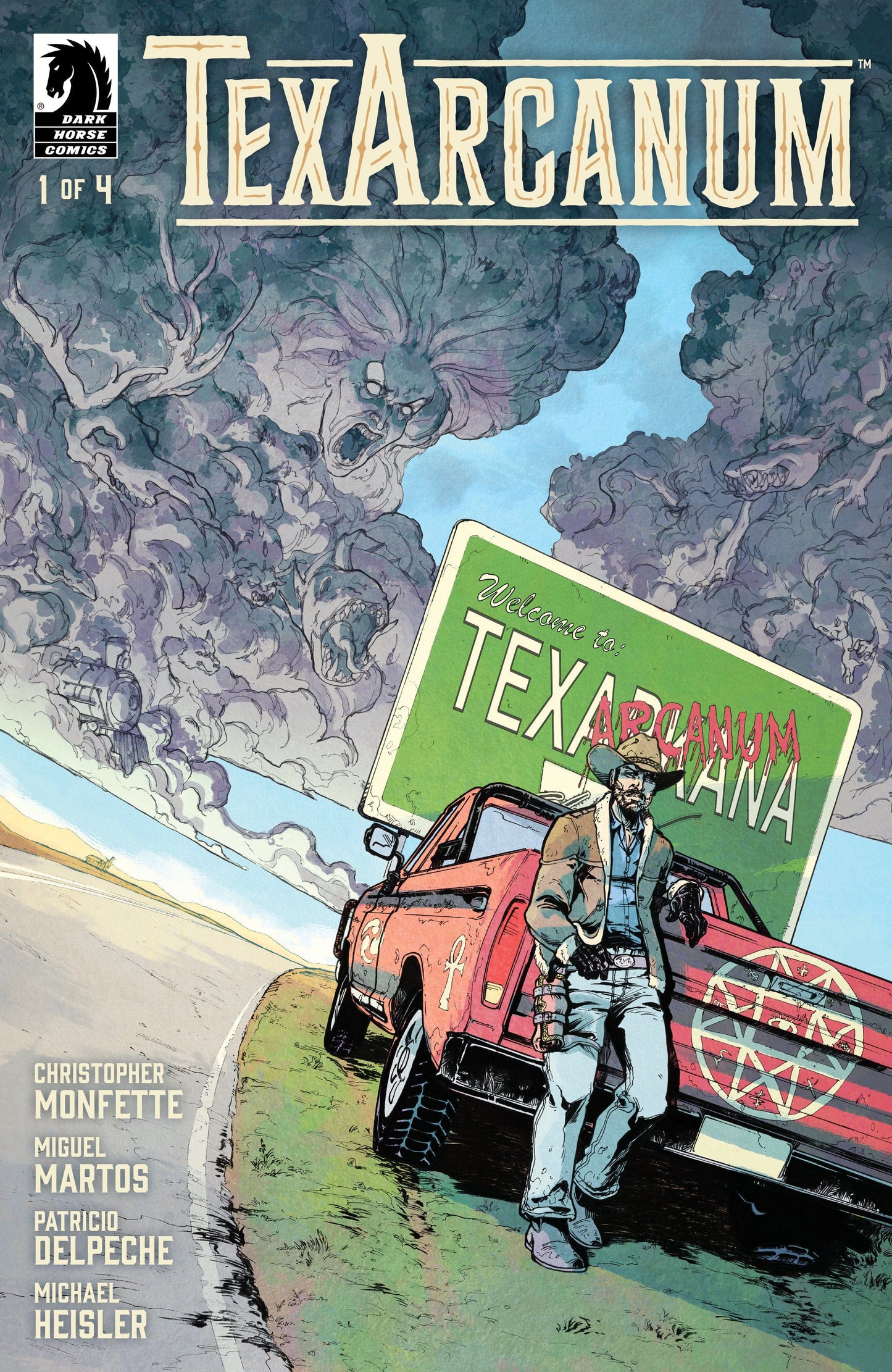 Dark Horse Comics COMIC BOOK Texarcanum #1 (CVR A) (Christopher Monfette)