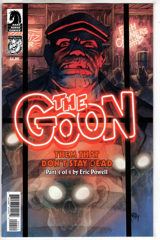 Dark Horse Comics COMIC BOOK The Goon: Them That Don't Stay Dead #4 (CVR A) (Eric Powell)