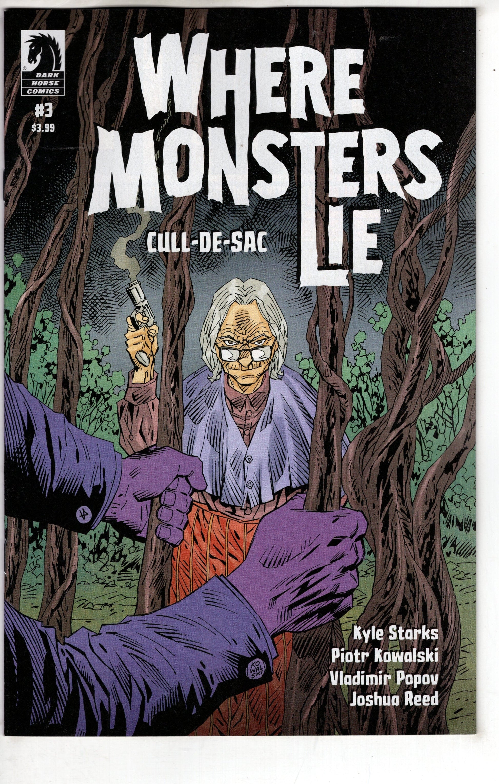 DARK HORSE COMICS COMIC BOOK WHERE MONSTERS LIE CULL DE SAC #3 CVR A KOWALSKI