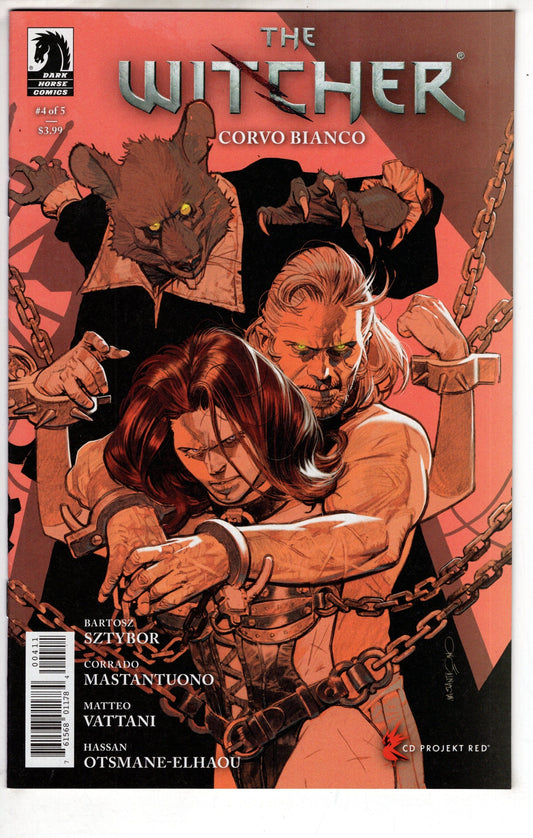 DARK HORSE COMICS COMIC BOOK WITCHER CORVO BIANCO #4 CVR A MASTANTUONO