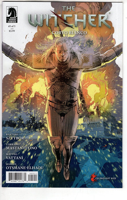 DARK HORSE COMICS COMIC BOOK WITCHER CORVO BIANCO #5 CVR A MASTANTUONO