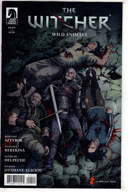 DARK HORSE COMICS COMIC BOOK WITCHER WILD ANIMALS #4 CVR A REREKINA