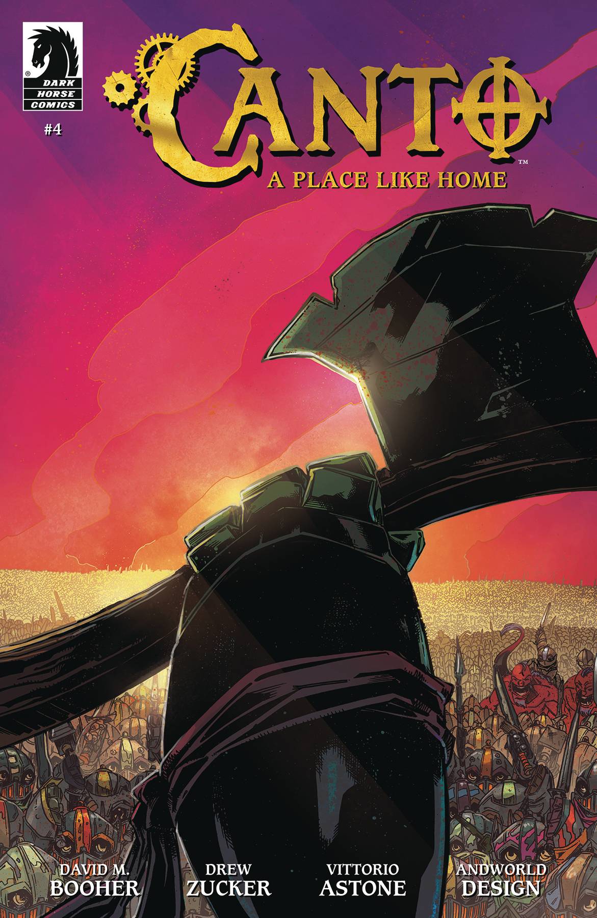 DARK HORSE COMICS COMIC BOOKS CANTO A PLACE LIKE HOME #4 CVR A ZUCKER