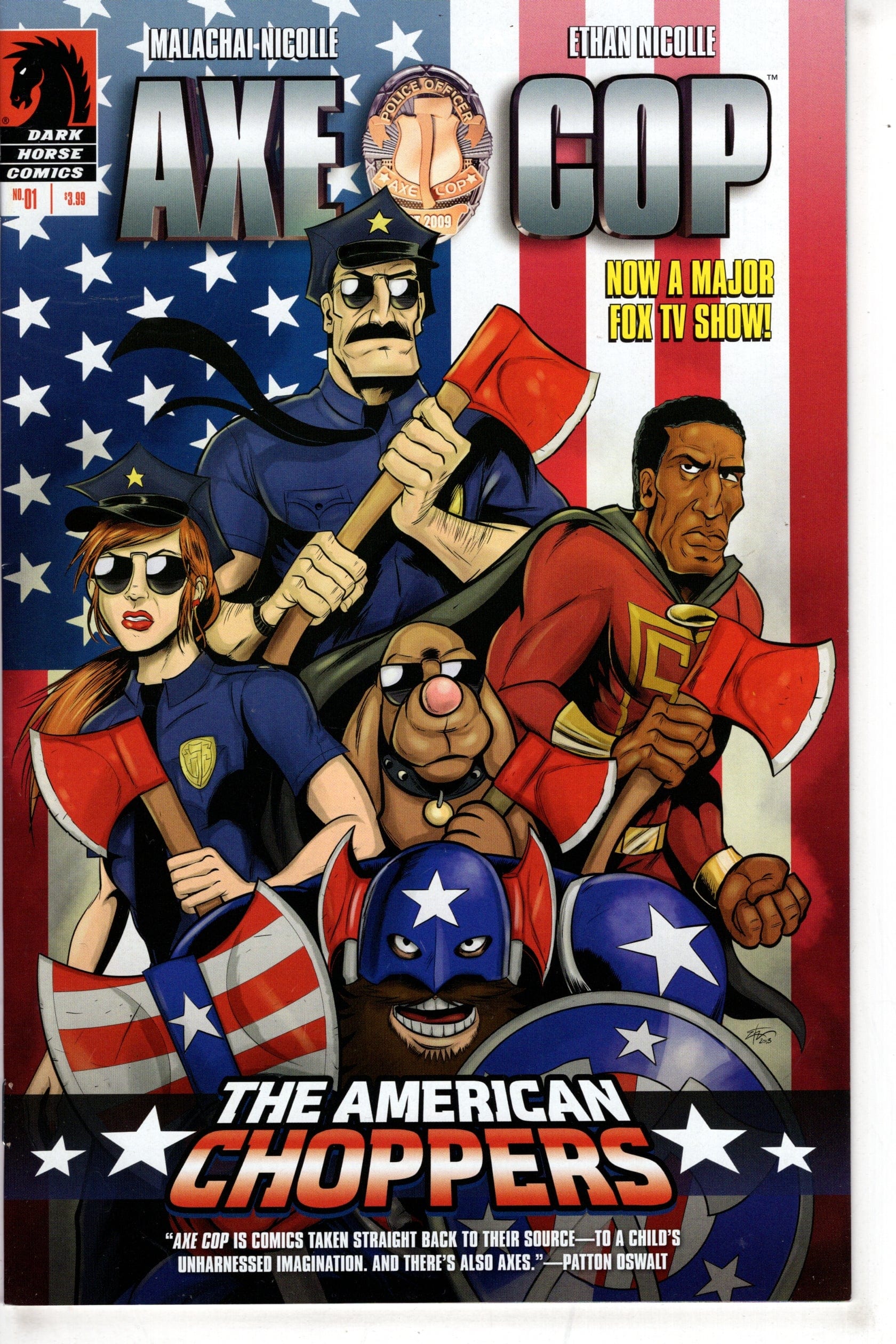 DARK HORSE COMICS Comics AXE COP AMERICAN CHOPPERS #1