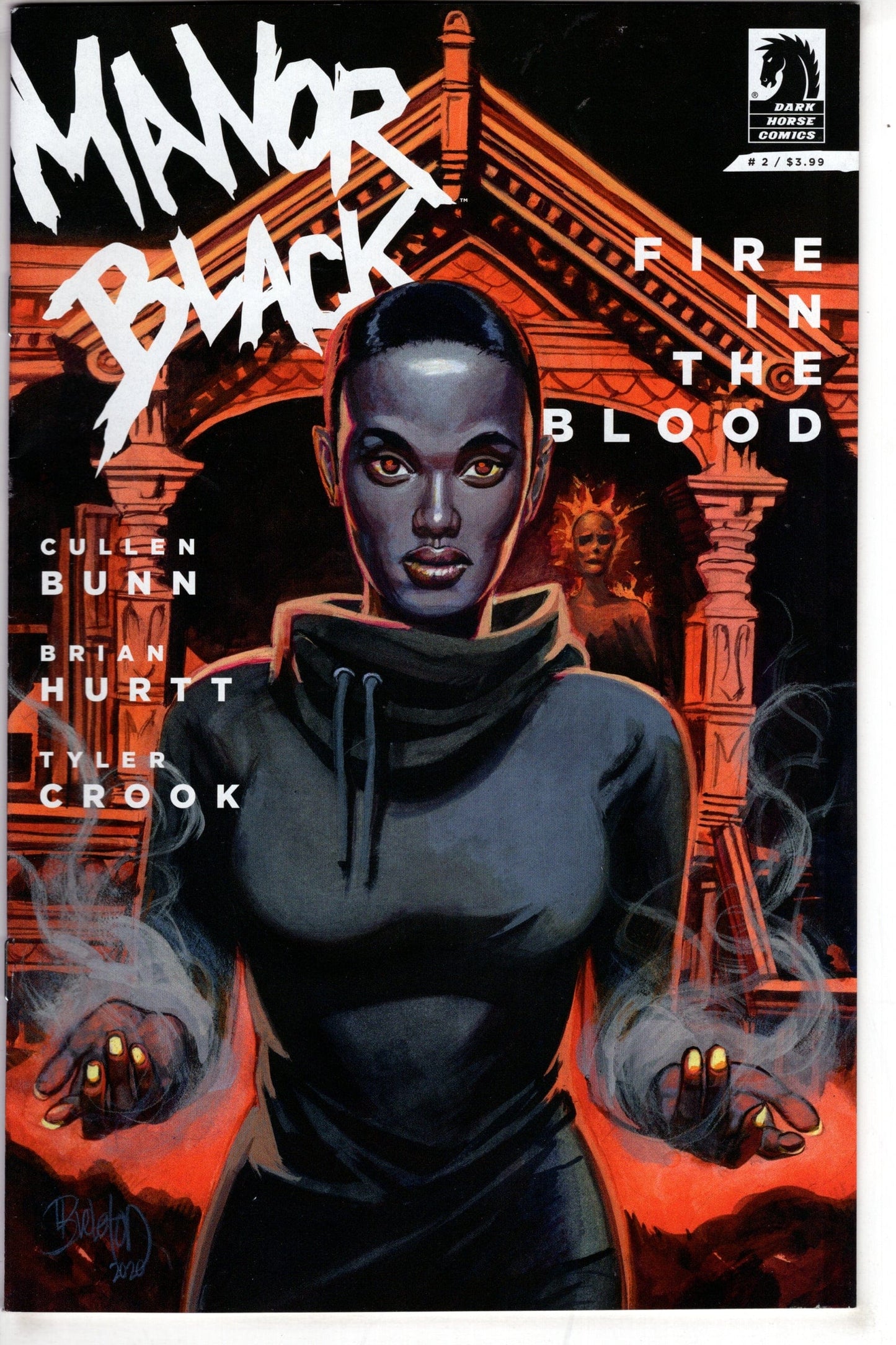 DARK HORSE COMICS Comics MANOR BLACK FIRE IN THE BLOOD #2 (OF 4) CVR B BRERETON (MR)