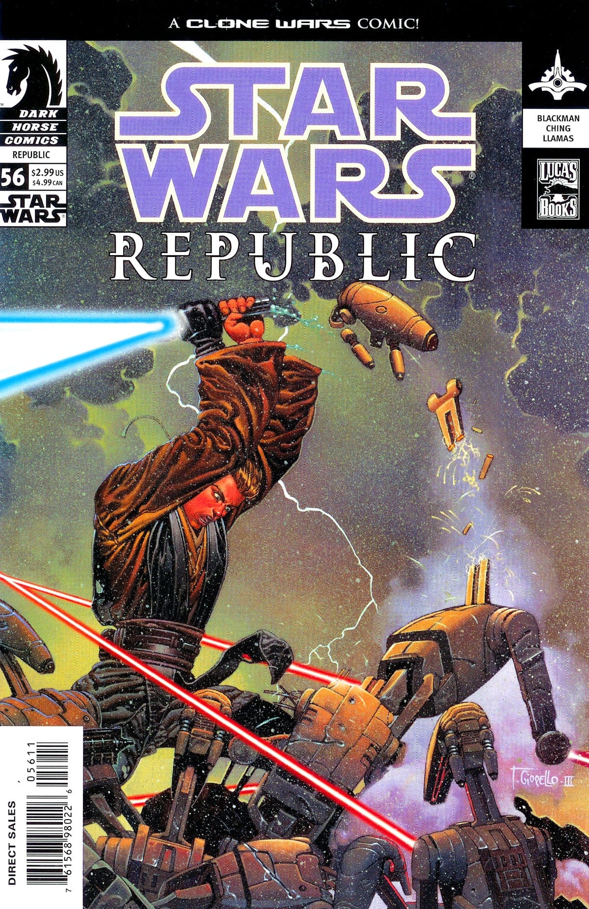Dark Horse Comics Comics Star Wars: Republic #56 [VF]